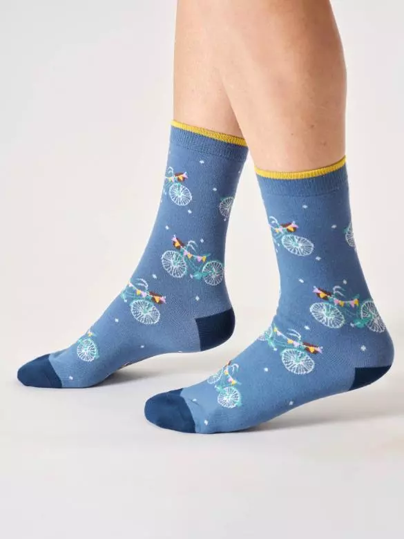 Socken Modell: Bunting Bike