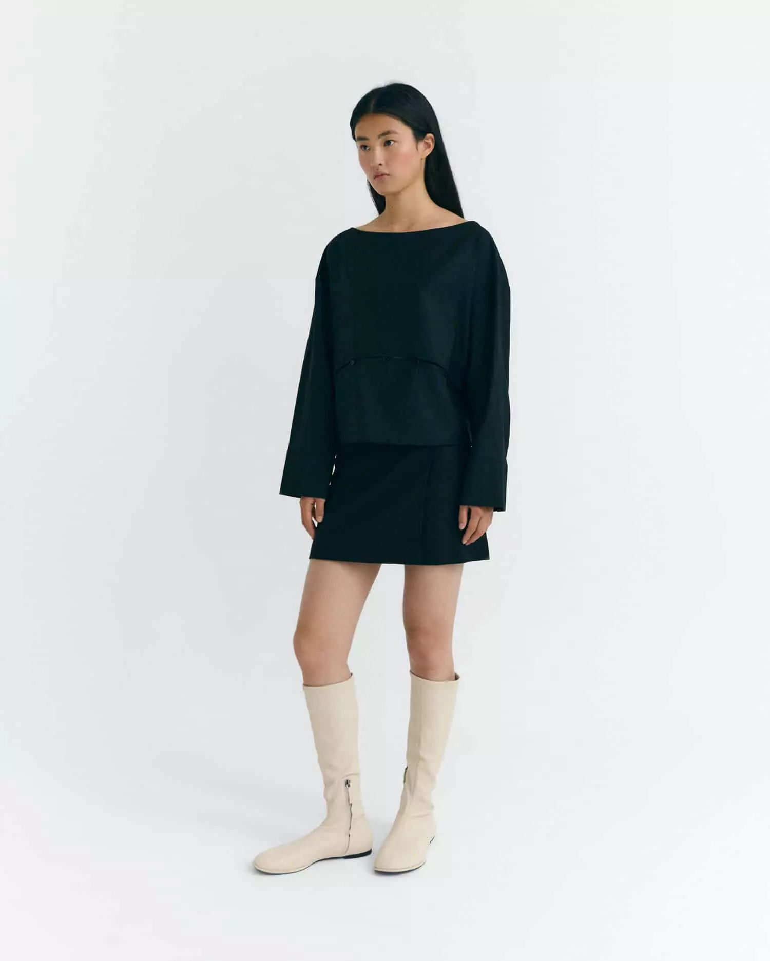 Woll Minirock Modell: Tania