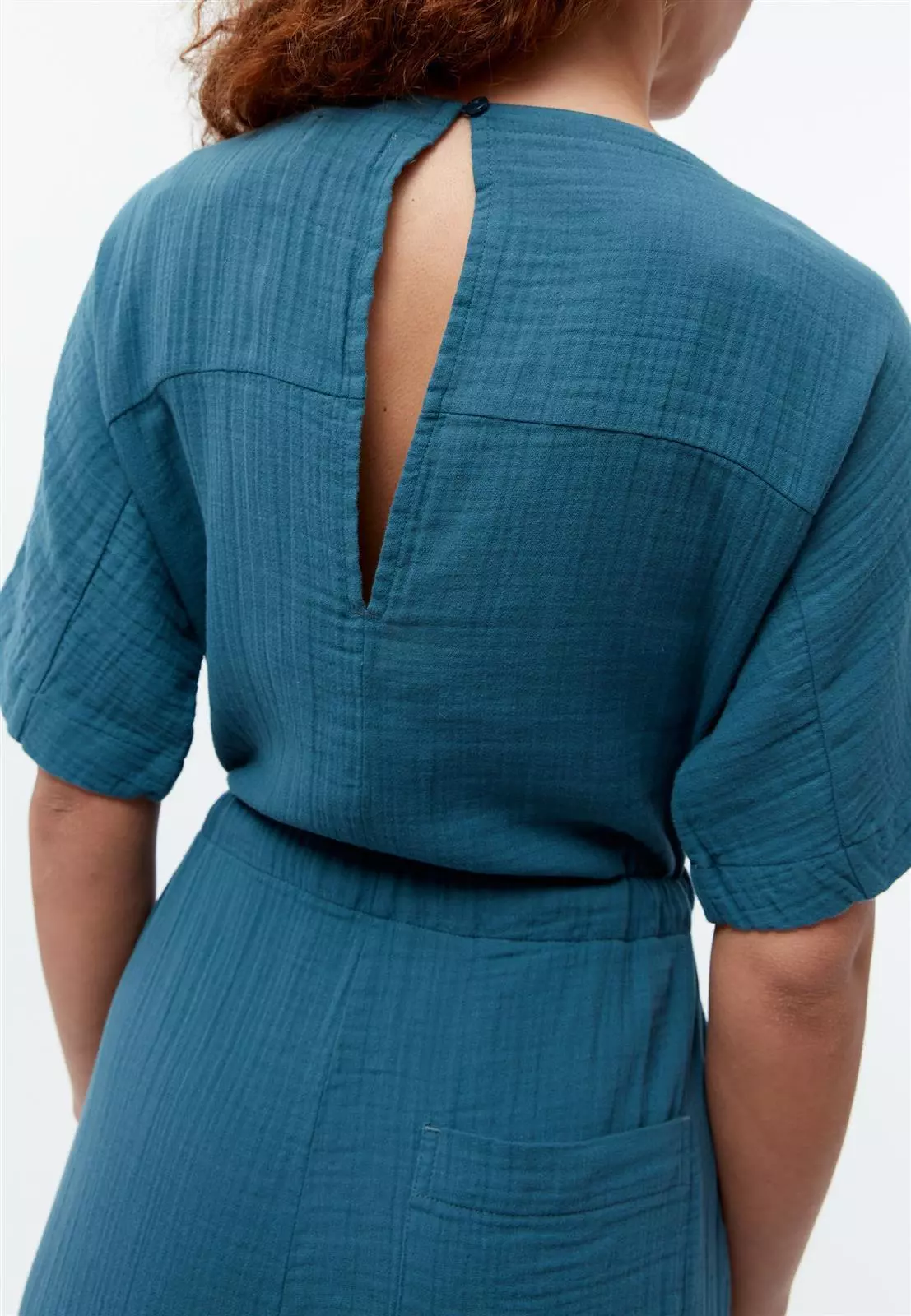 Musselin-Jumpsuit Modell: Kayla GOTS