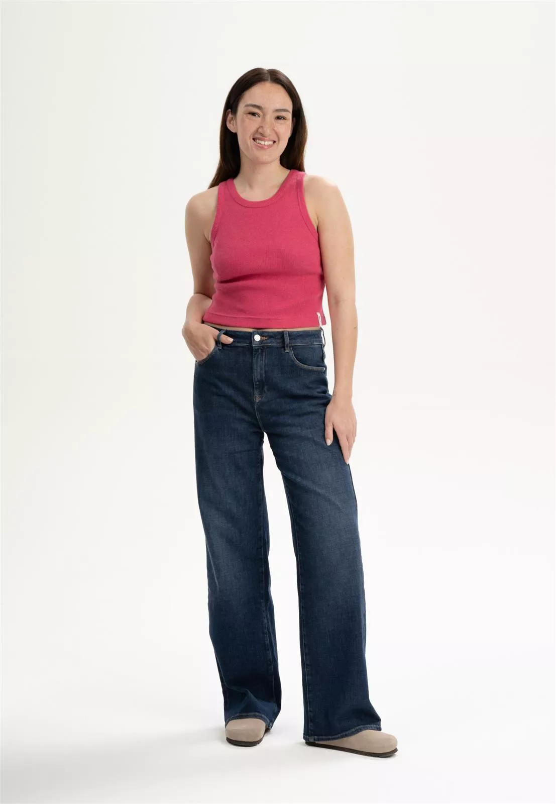 Geripptes Tanktop Modell: Prisha