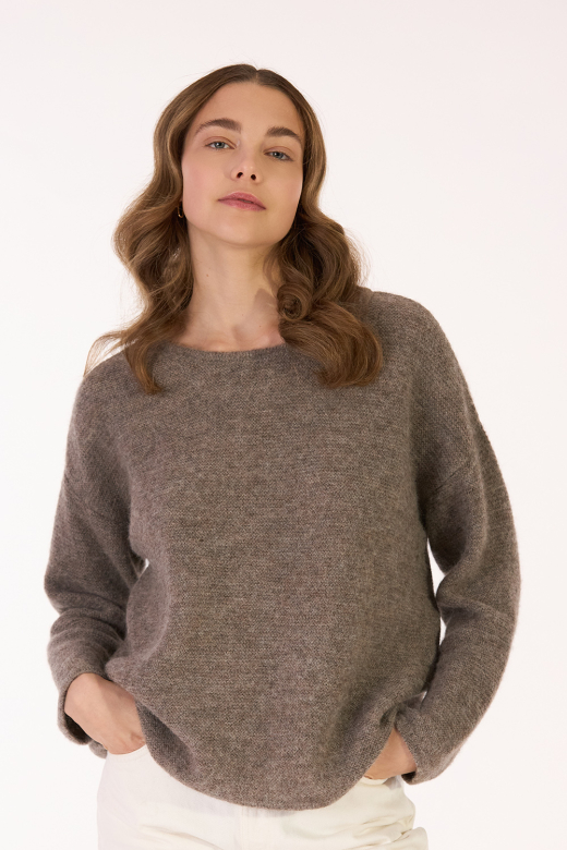 Alpaka Strickpullover Modell: Ima