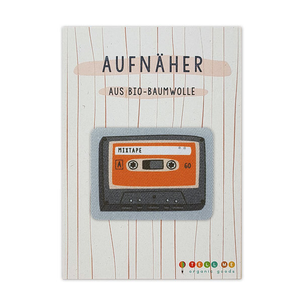 Aufnäher Kassette