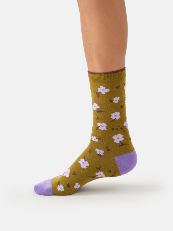 Socken Modell: Simple Posy
