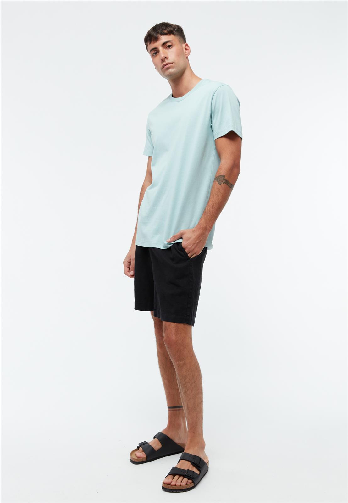 Leinen Shorts Modell: Laurin