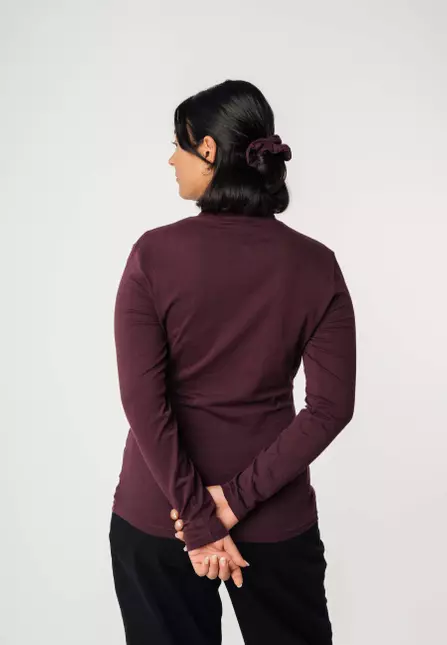 Rollkragen-Longsleeve Modell: Anchal