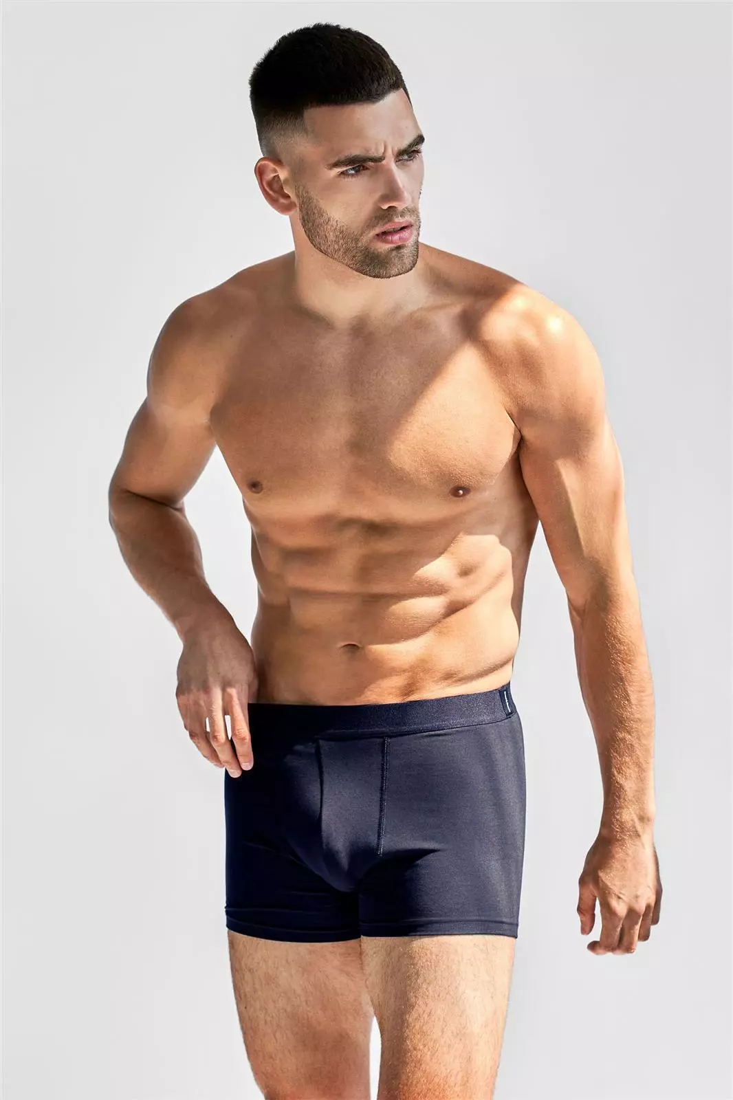 202-04_Man_Boxer-Brief_dark-navy_1 Boxer Shorts GOTS, 3er Pack