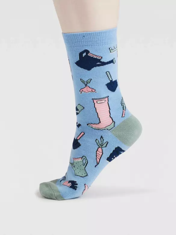 Socken Modell: Celia Country Garden