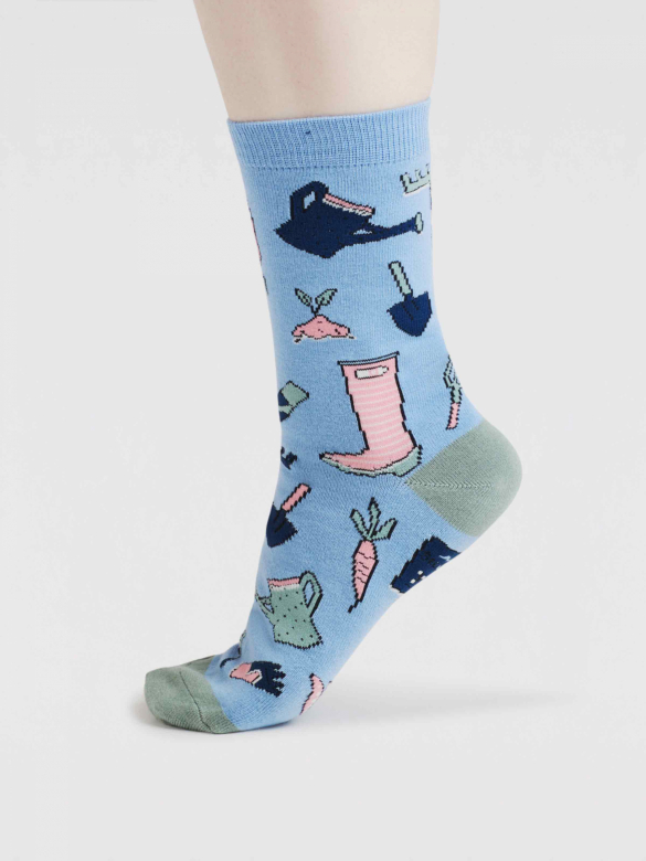 Socken Modell: Celia Country Garden