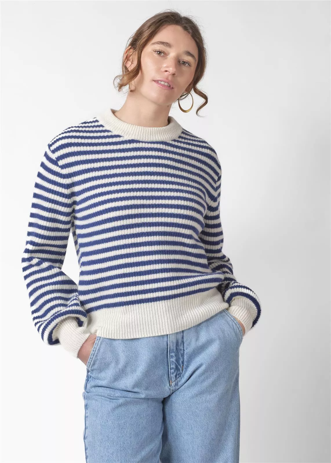 Merino Strickpullover Modell: Gunilla