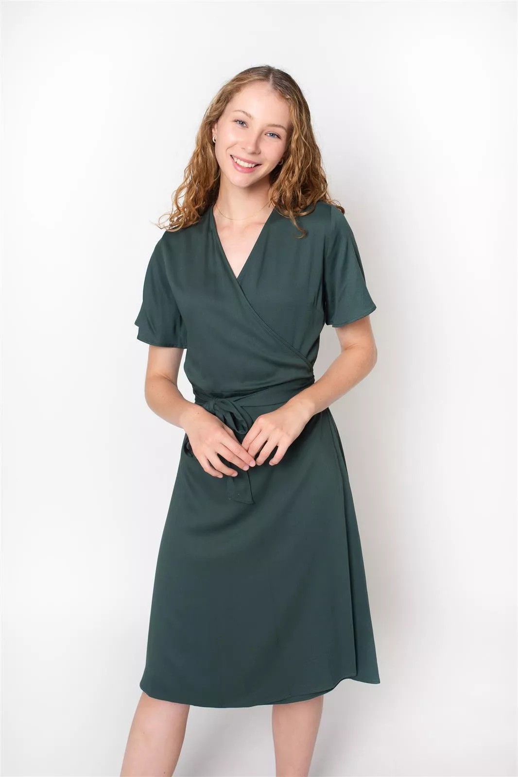 Tencel Wickelkleid Modell: Suki