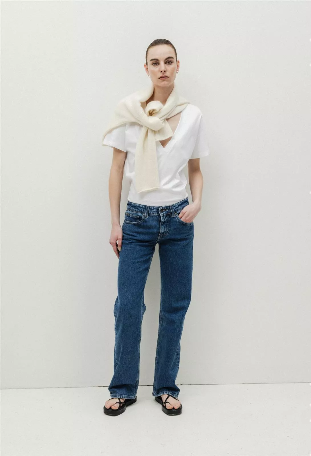 Mid Straight Jeans Modell: Carry