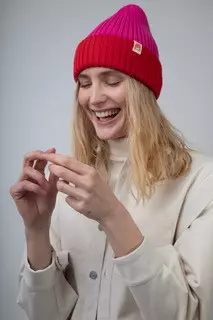 Strickmütze Modell: Block