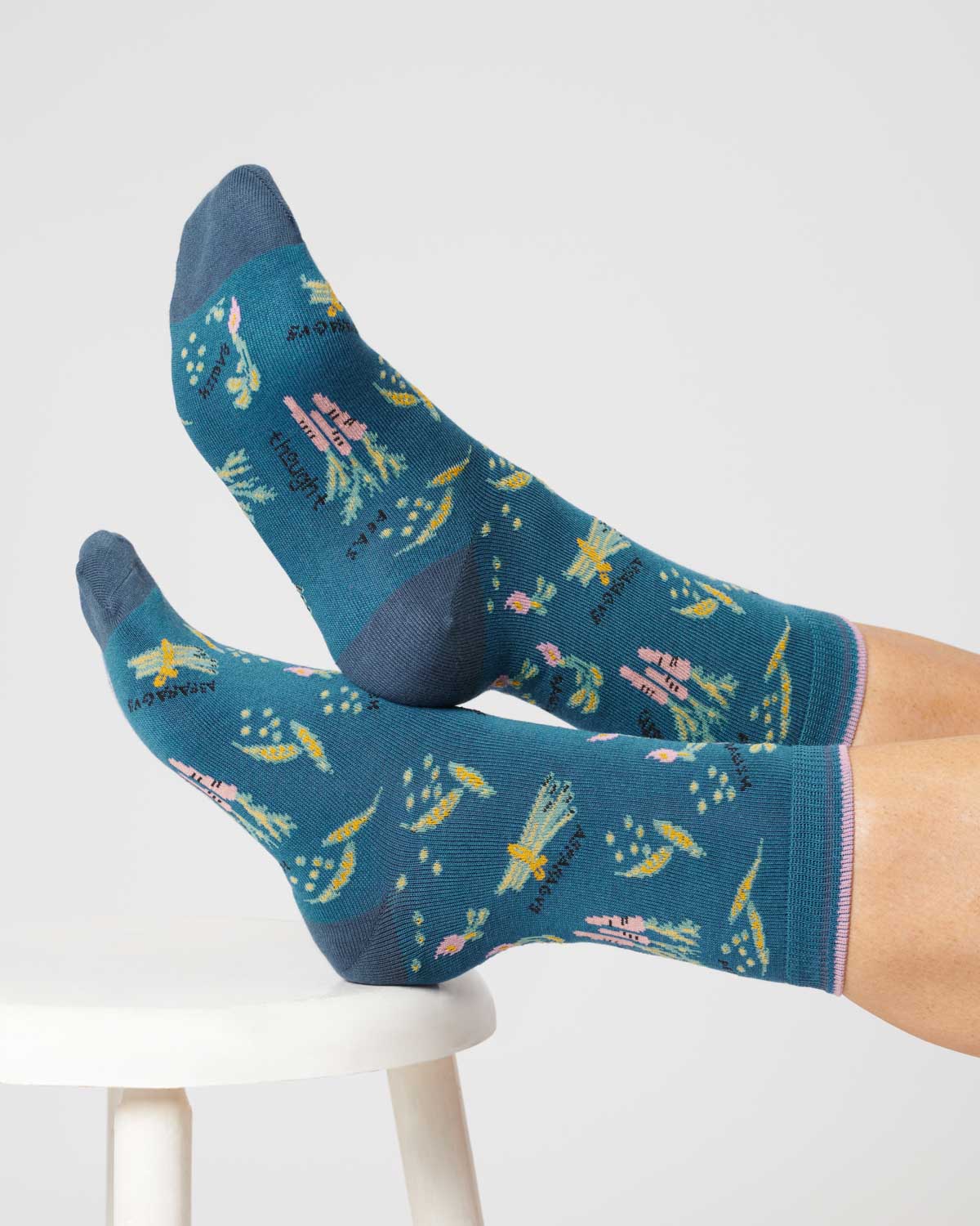 Socken Modell: Gemüsegarten