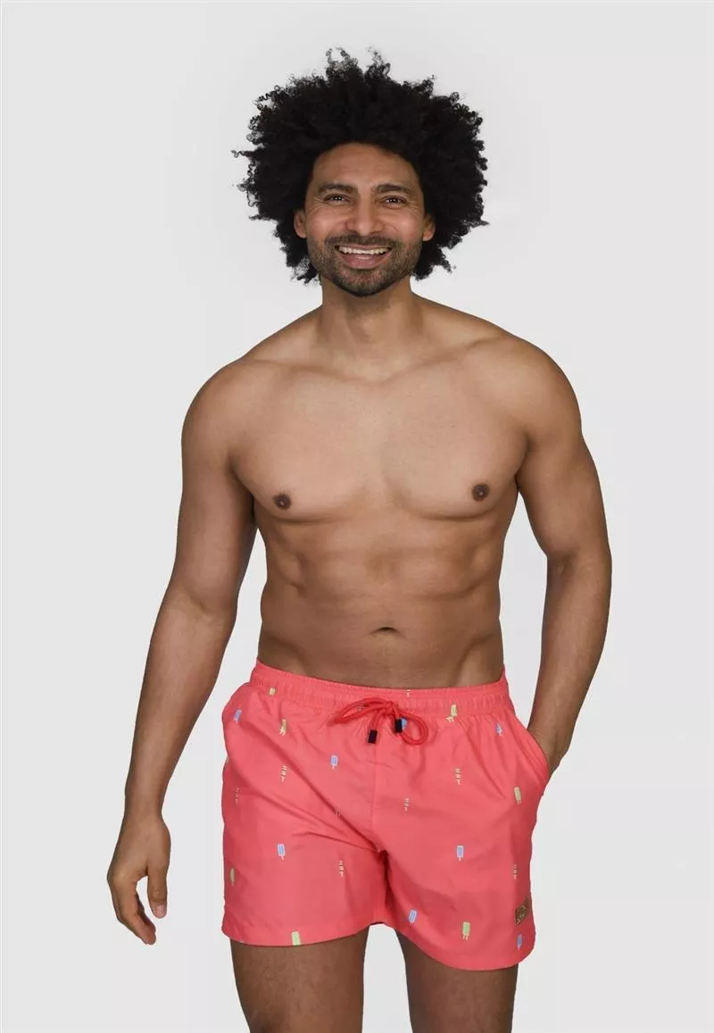 Nachhaltige Badehose mit Print