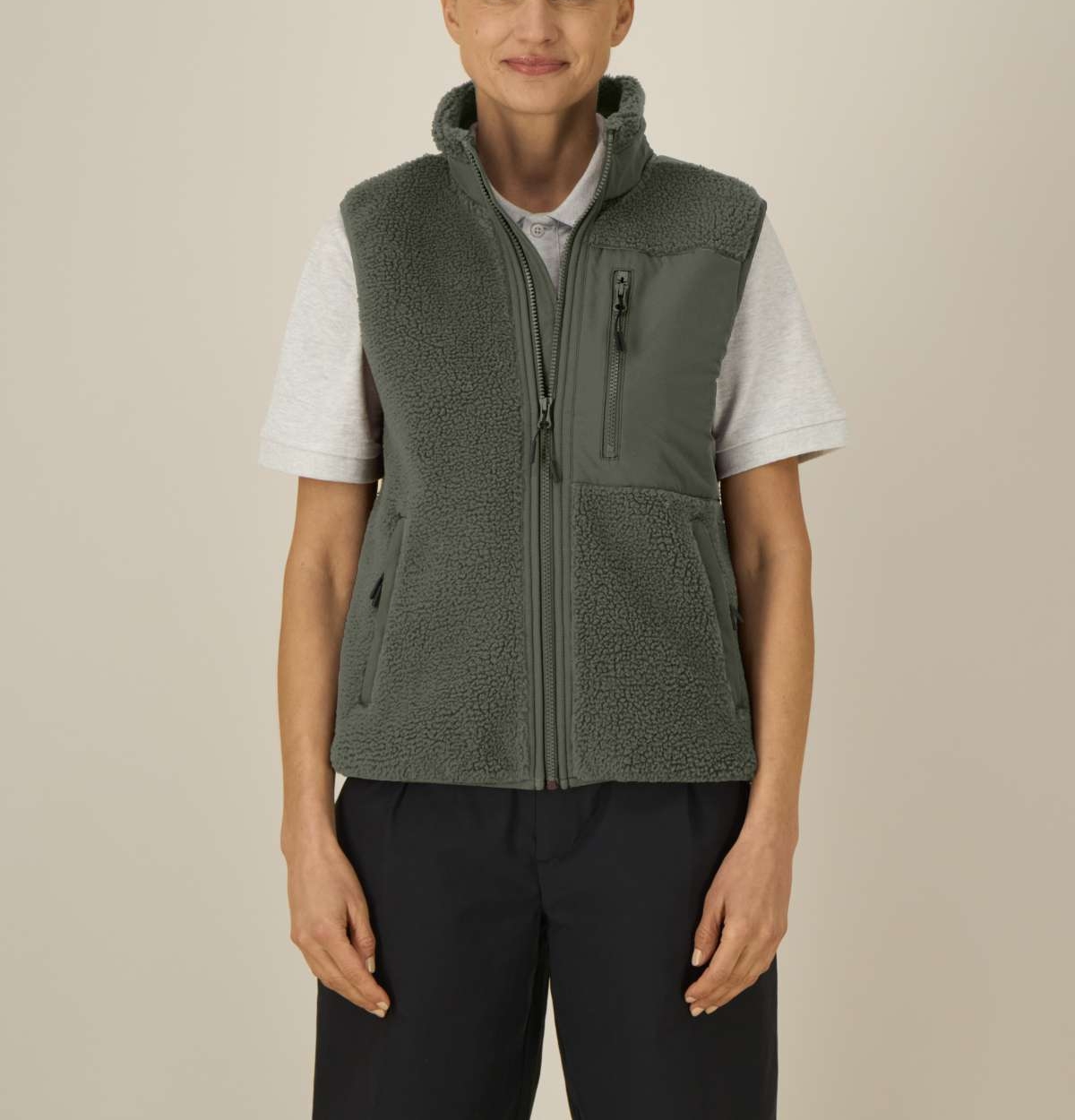 Fleece-Weste Modell: Lin