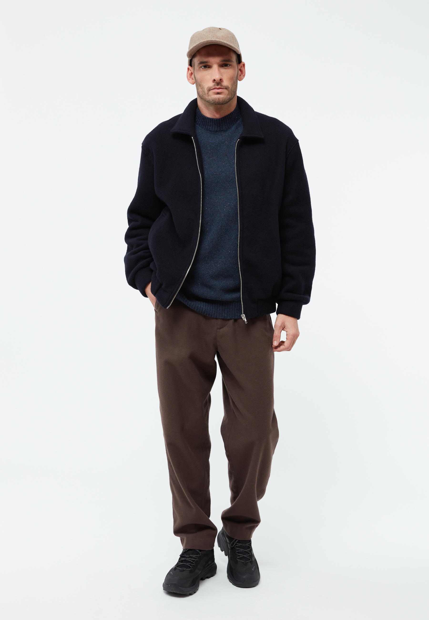 Wolljacke Modell: David