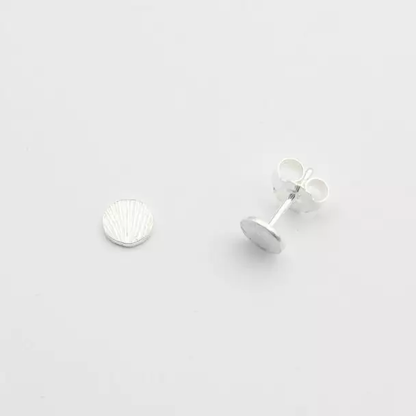 Stecker_TinyShell_silber_608x608 Ohrstecker Modell: Tiny Shell