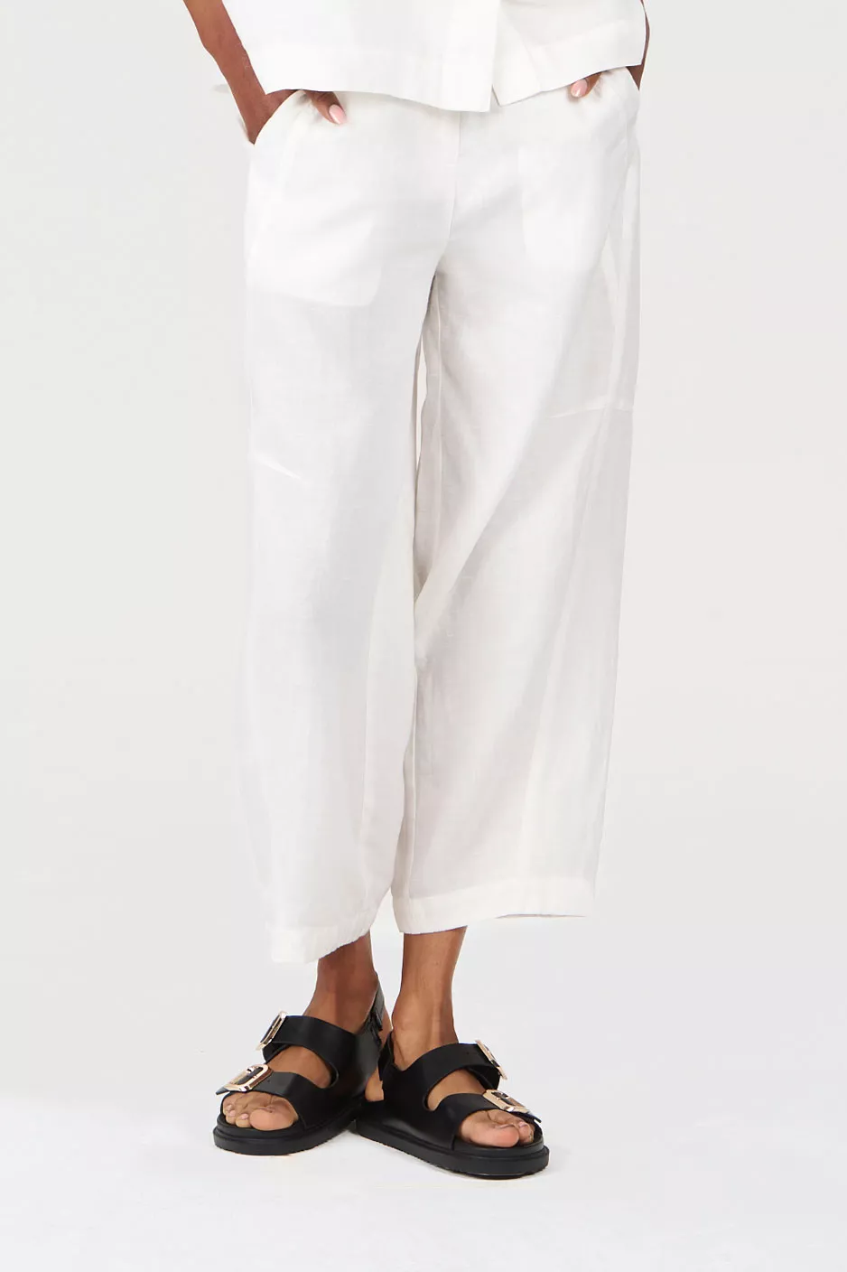 Tencel Culotte Modell: Olive