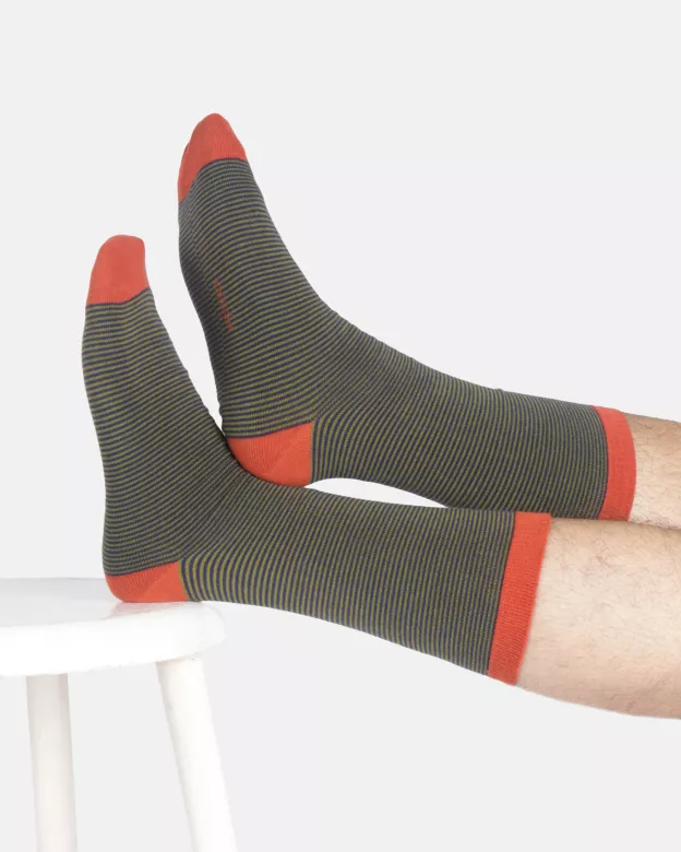 Socken Modell: Stripe Crew