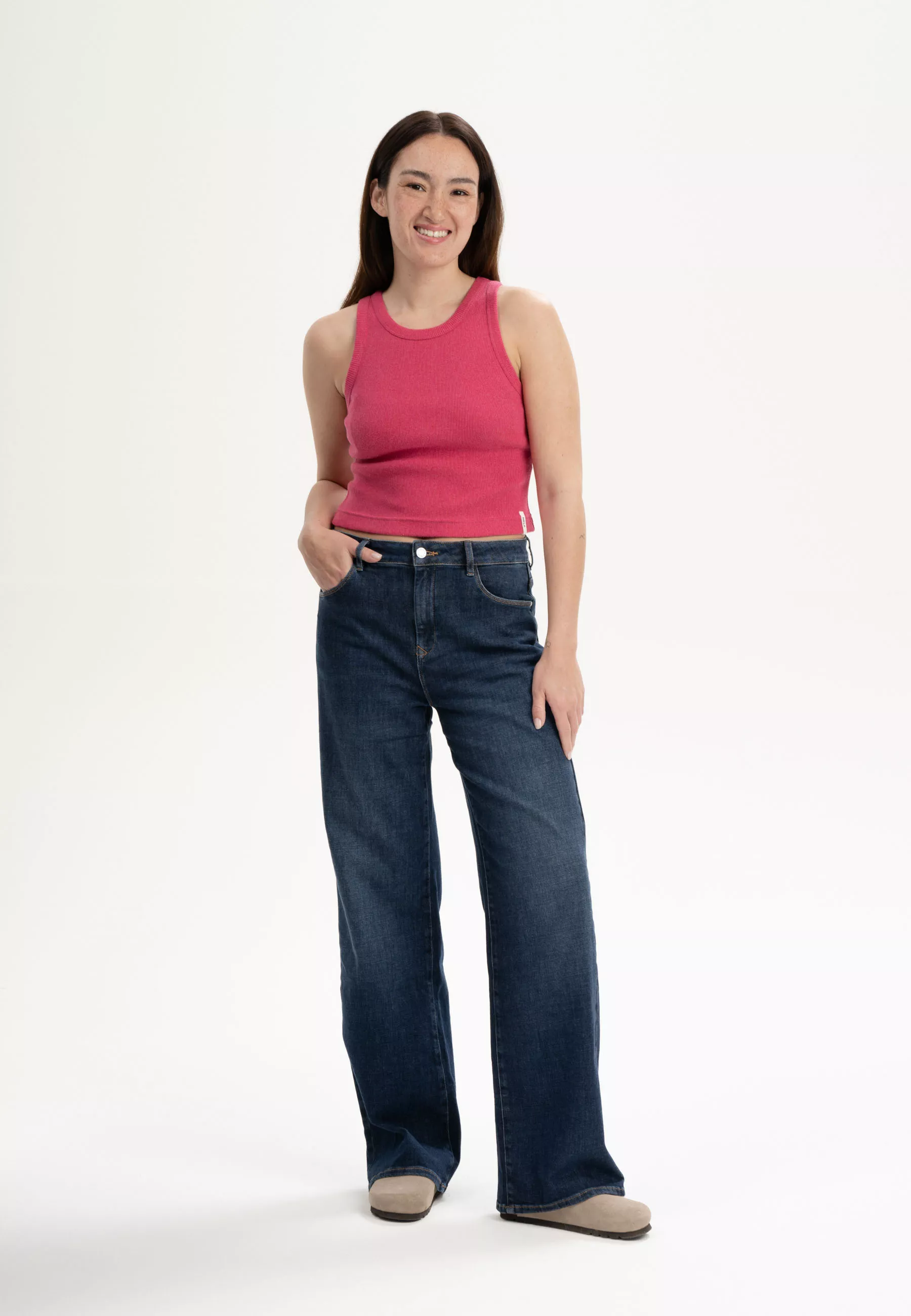 Geripptes Tanktop Modell: Prisha