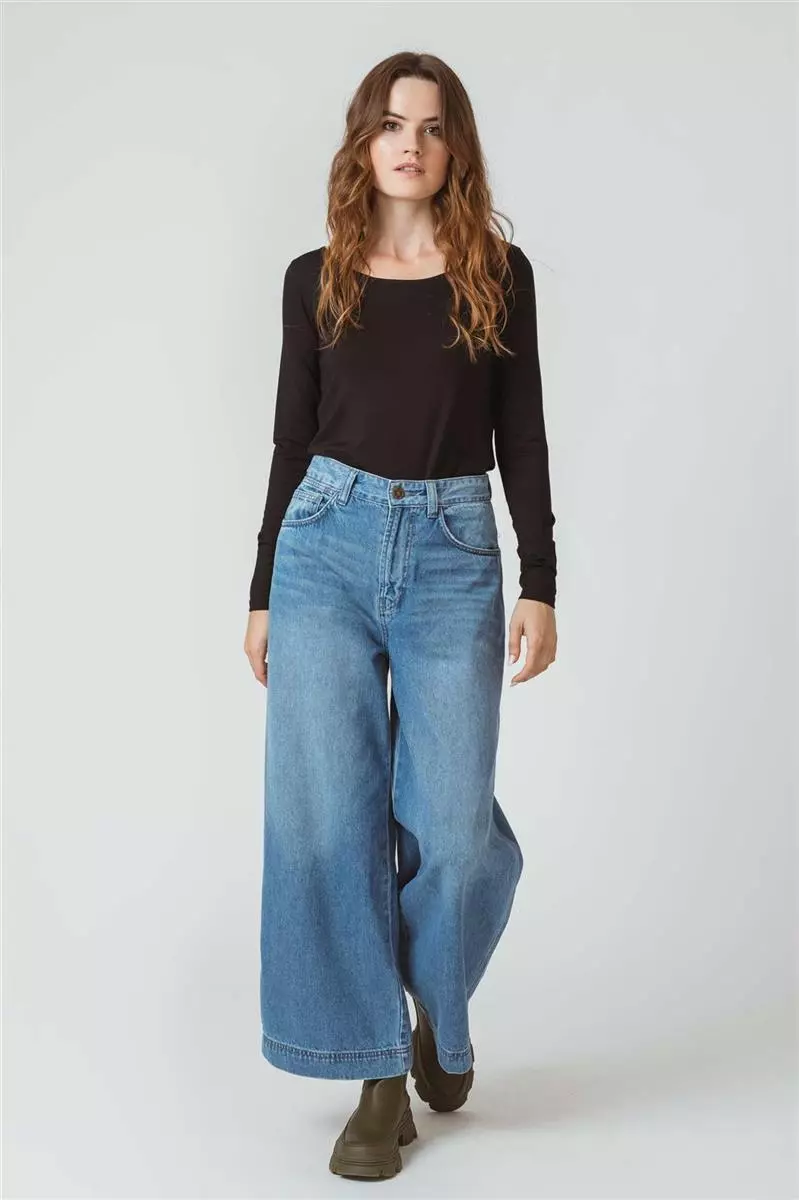 Jeans Loose Fit Skater Cropped GOTS