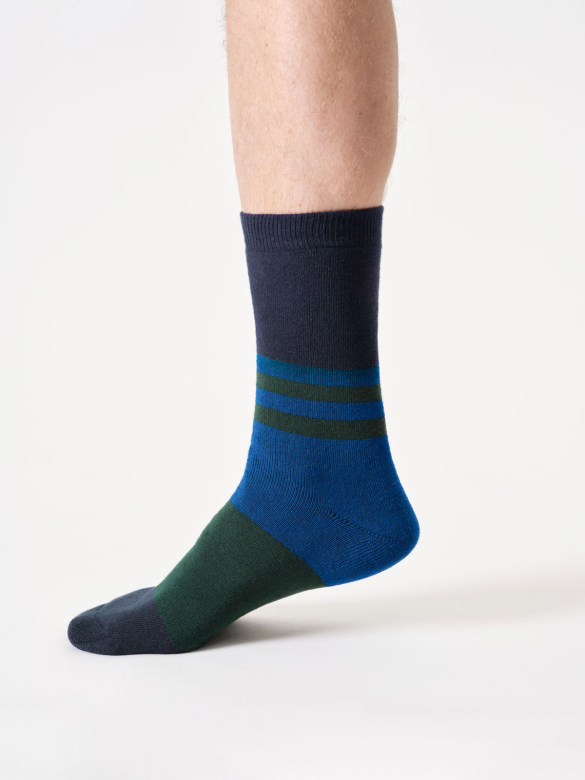 Socken Modell: Colour Blocking