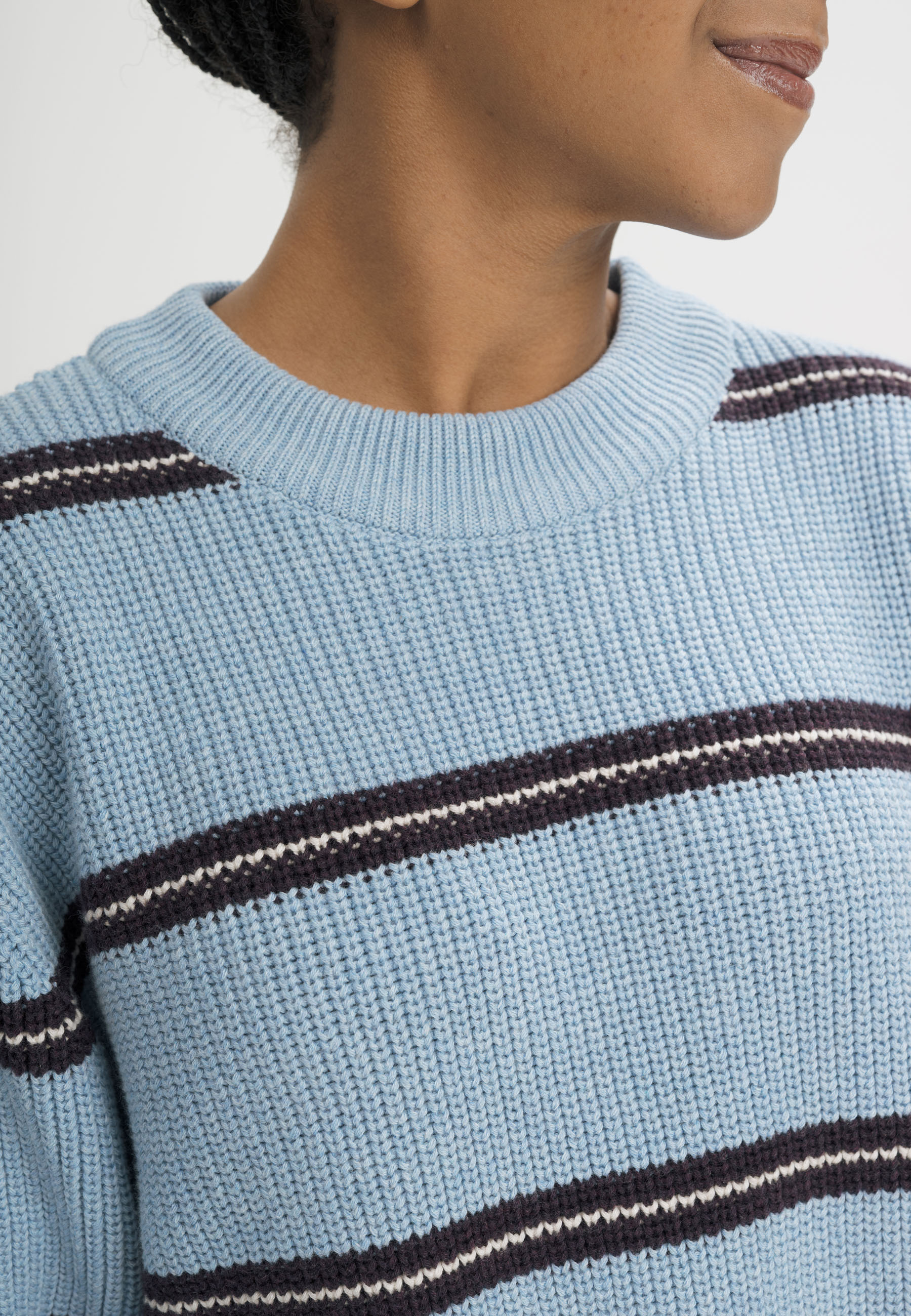 Rippstrick Pullover Modell: Adah