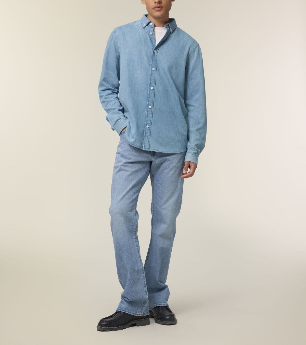 Denim Hemd Modell: Dening