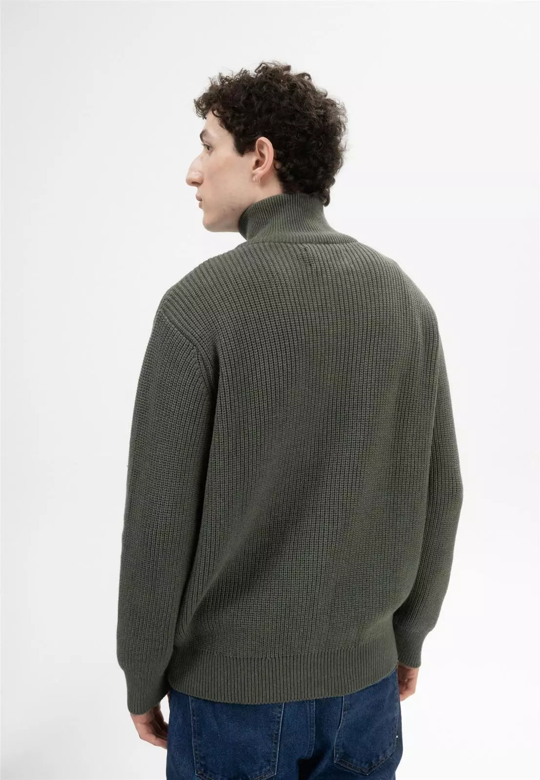 Rippstrick Jacke Modell: Taksh