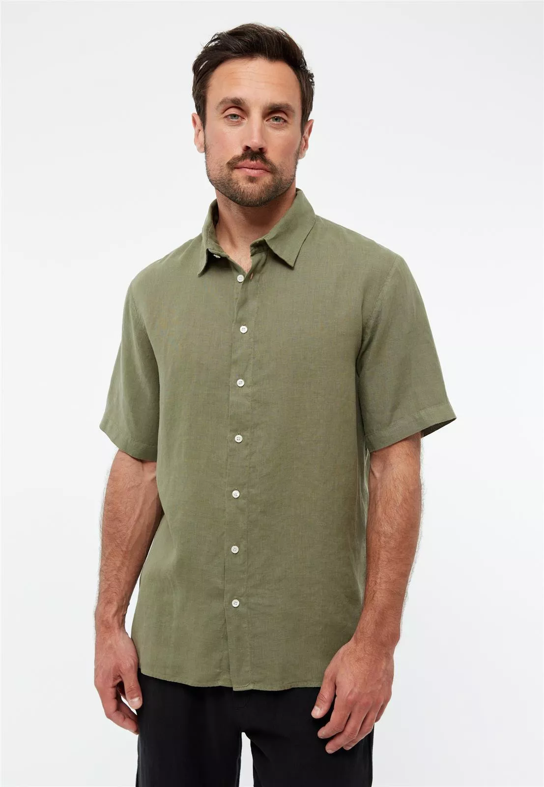 Leinen Kurzarmhemd Modell: Koda