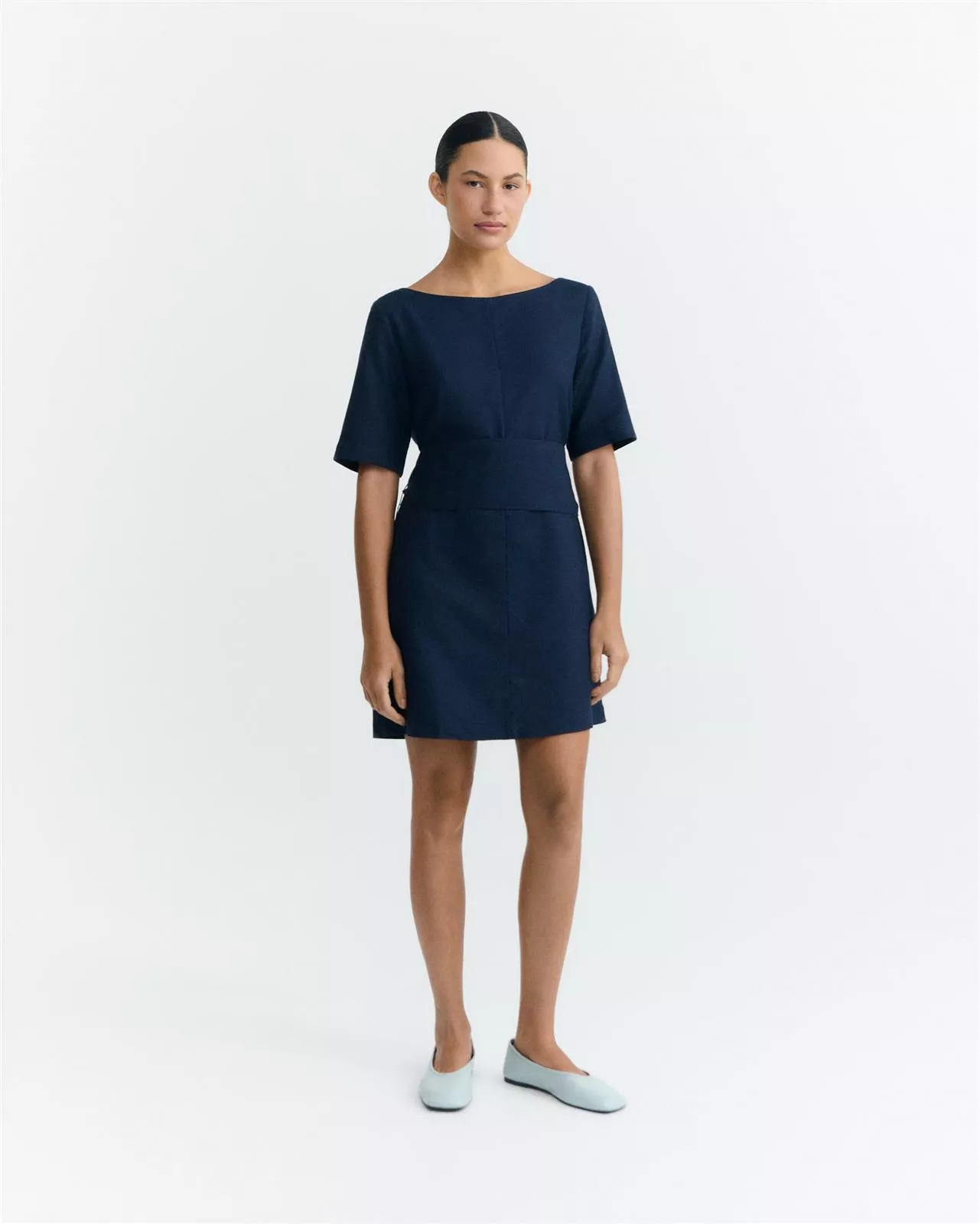 Kurzarm Midikleid Modell: Kieran