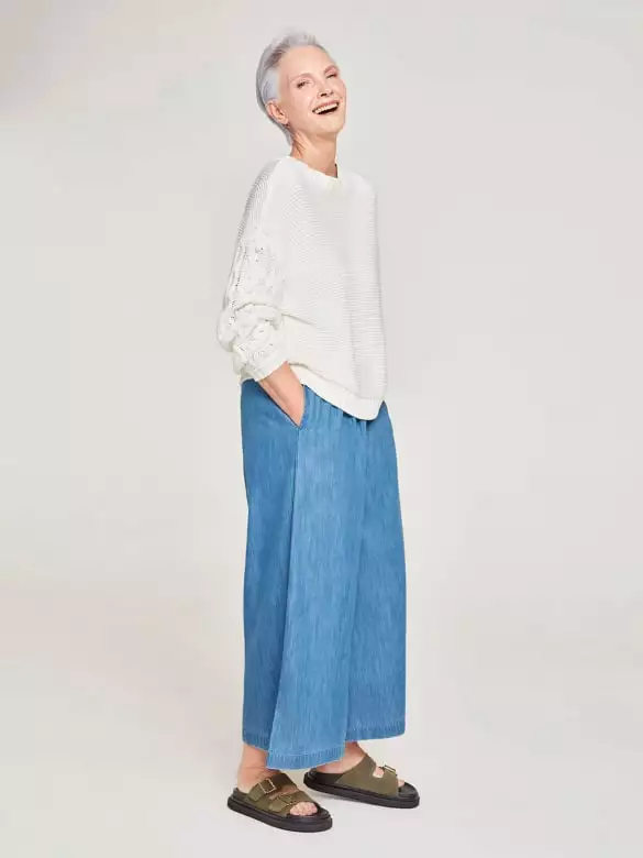 Culotte Modell: Chambray GOTS