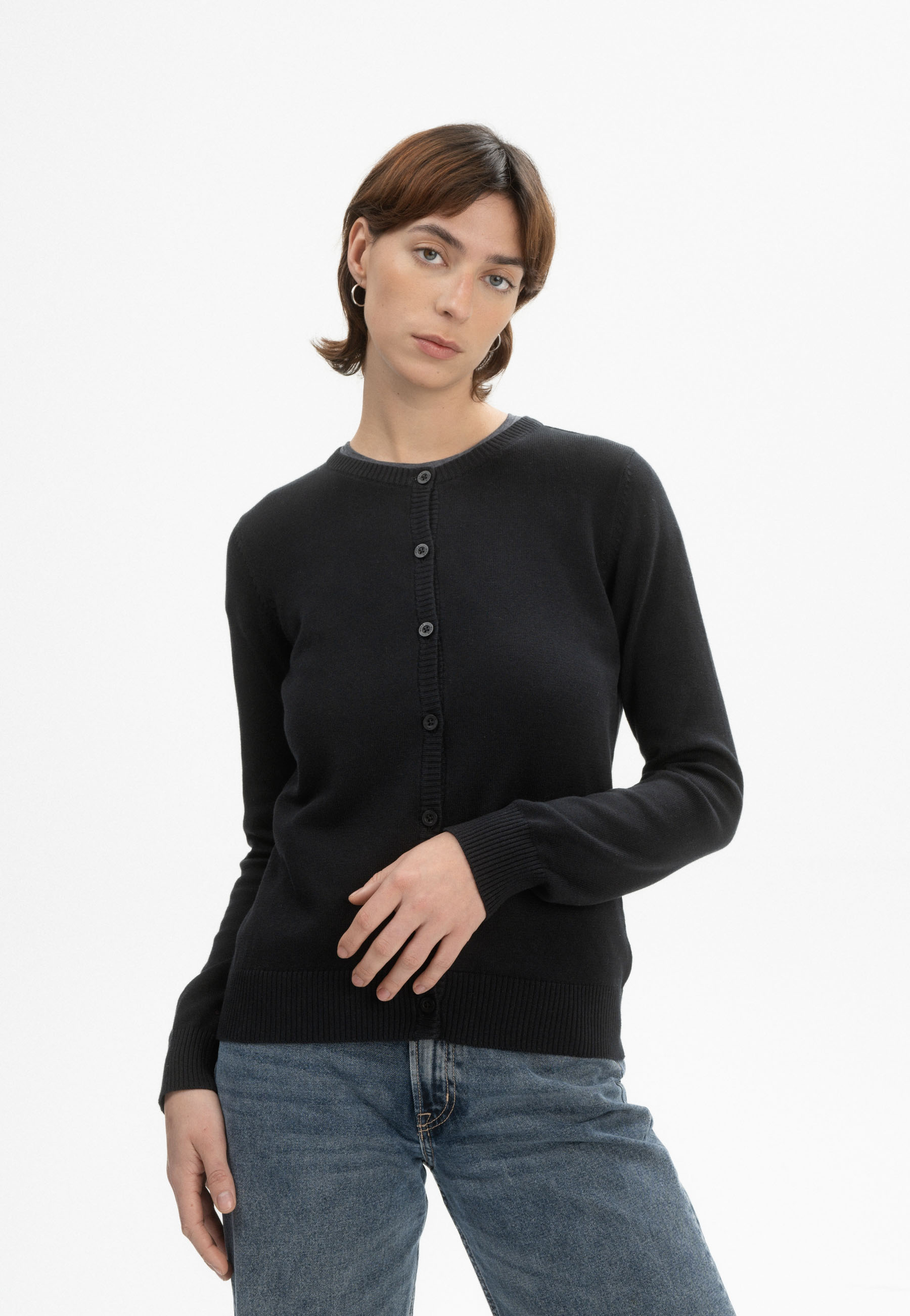Feinstrick Cardigan Modell: Nameen