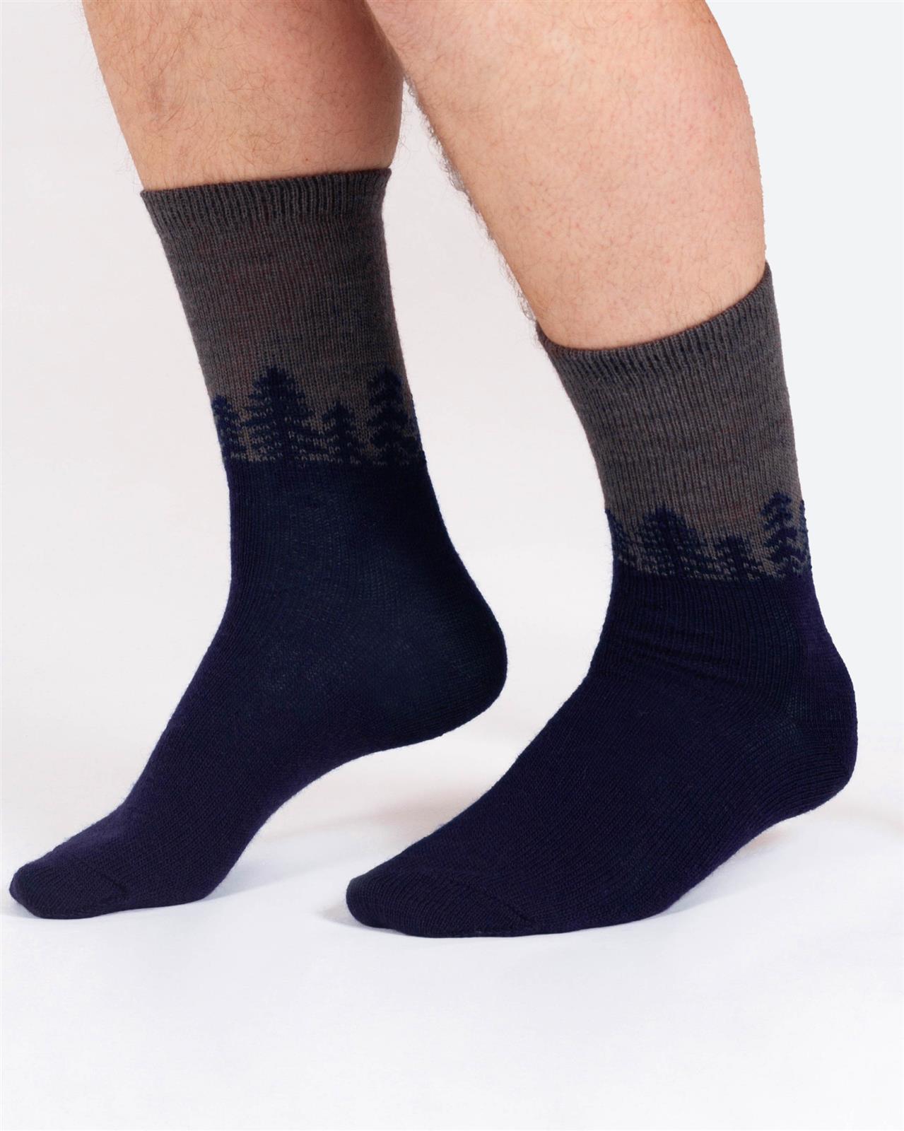Woll-Socken Modell: Forest