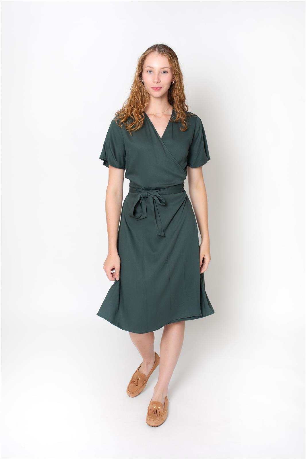 Tencel Wickelkleid Modell: Suki