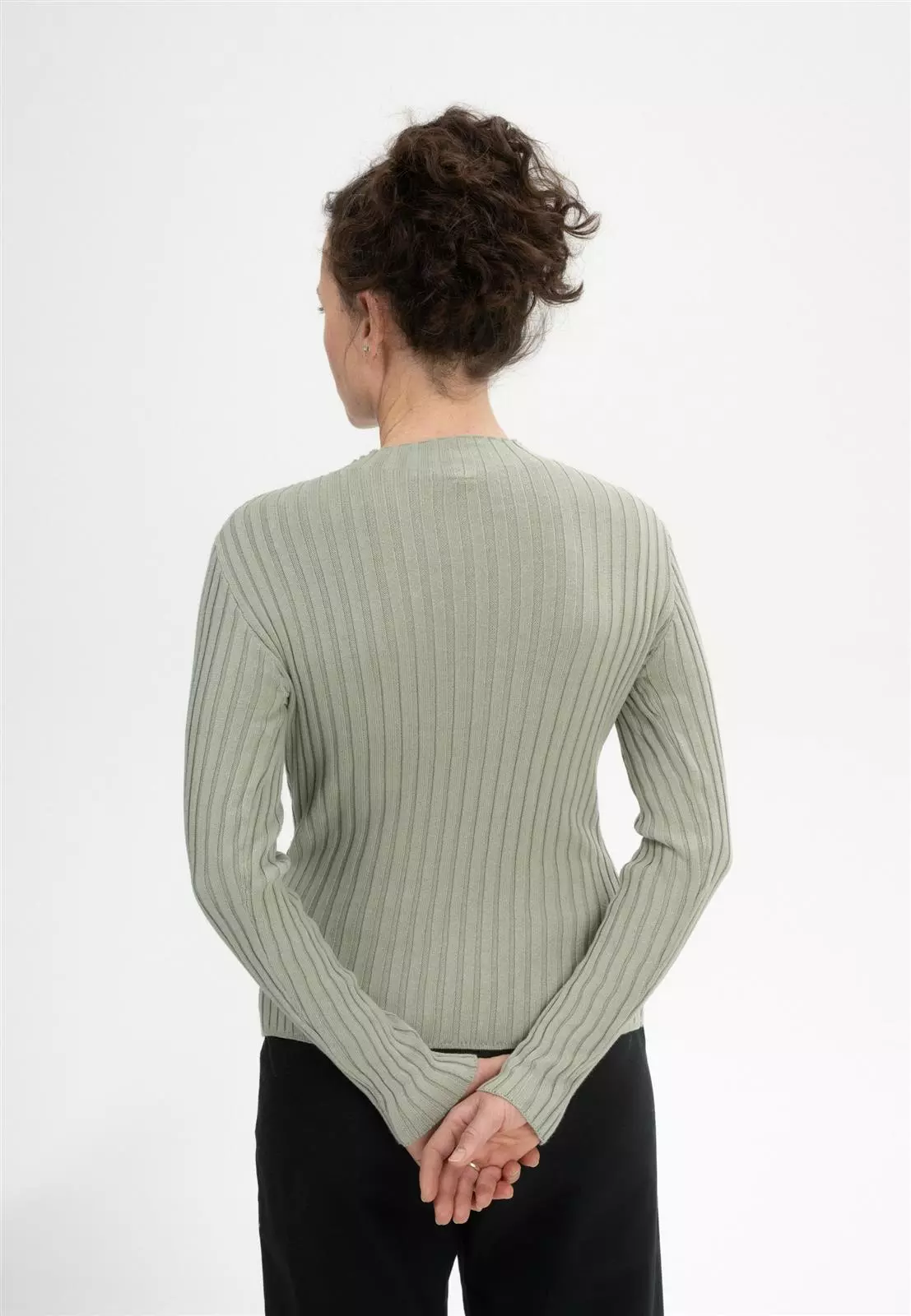 Geripptes Longsleeve Modell: Namari