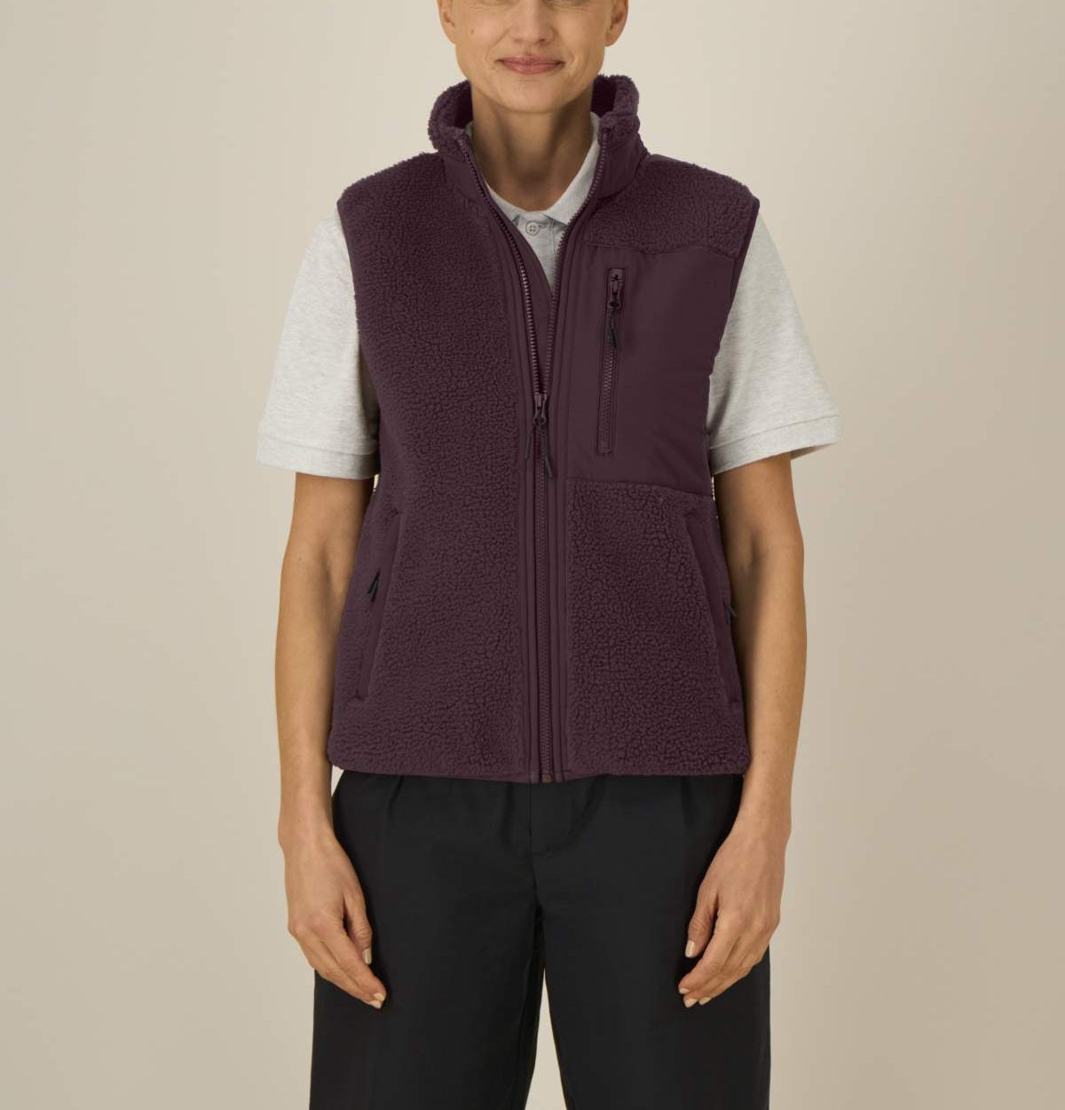 Fleece-Weste Modell: Lin