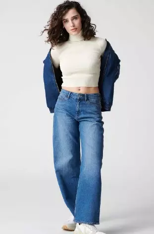 Relaxed Fit Jeanshose Modell: Ash