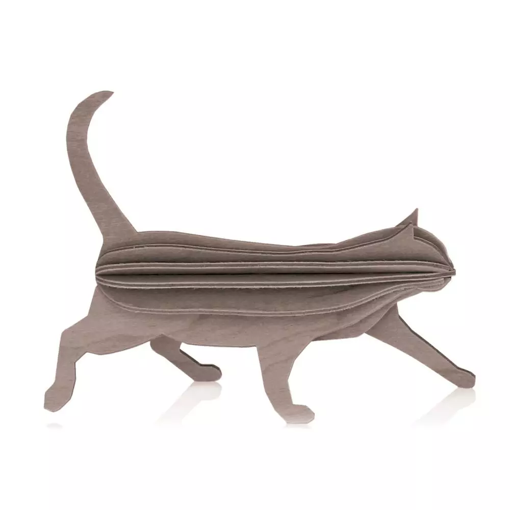 Holzdekoration Modell: Cat 12cm