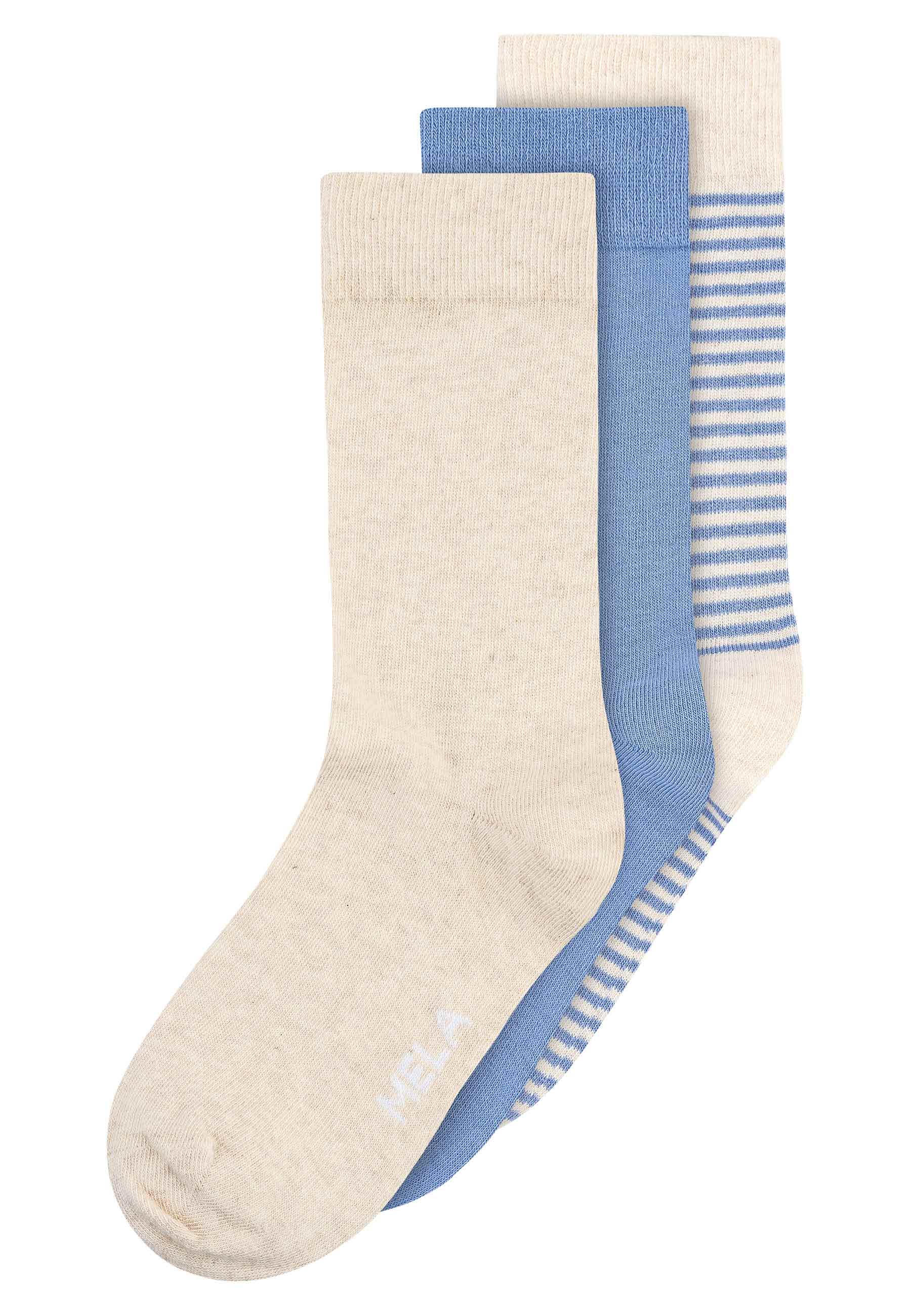 Baumwoll-Socken GOTS, 3er-Pack