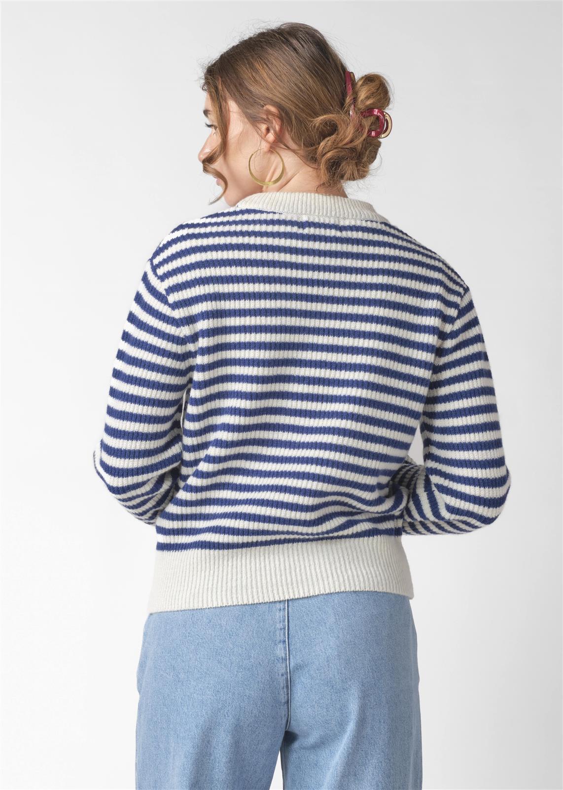 Merino Strickpullover Modell: Gunilla