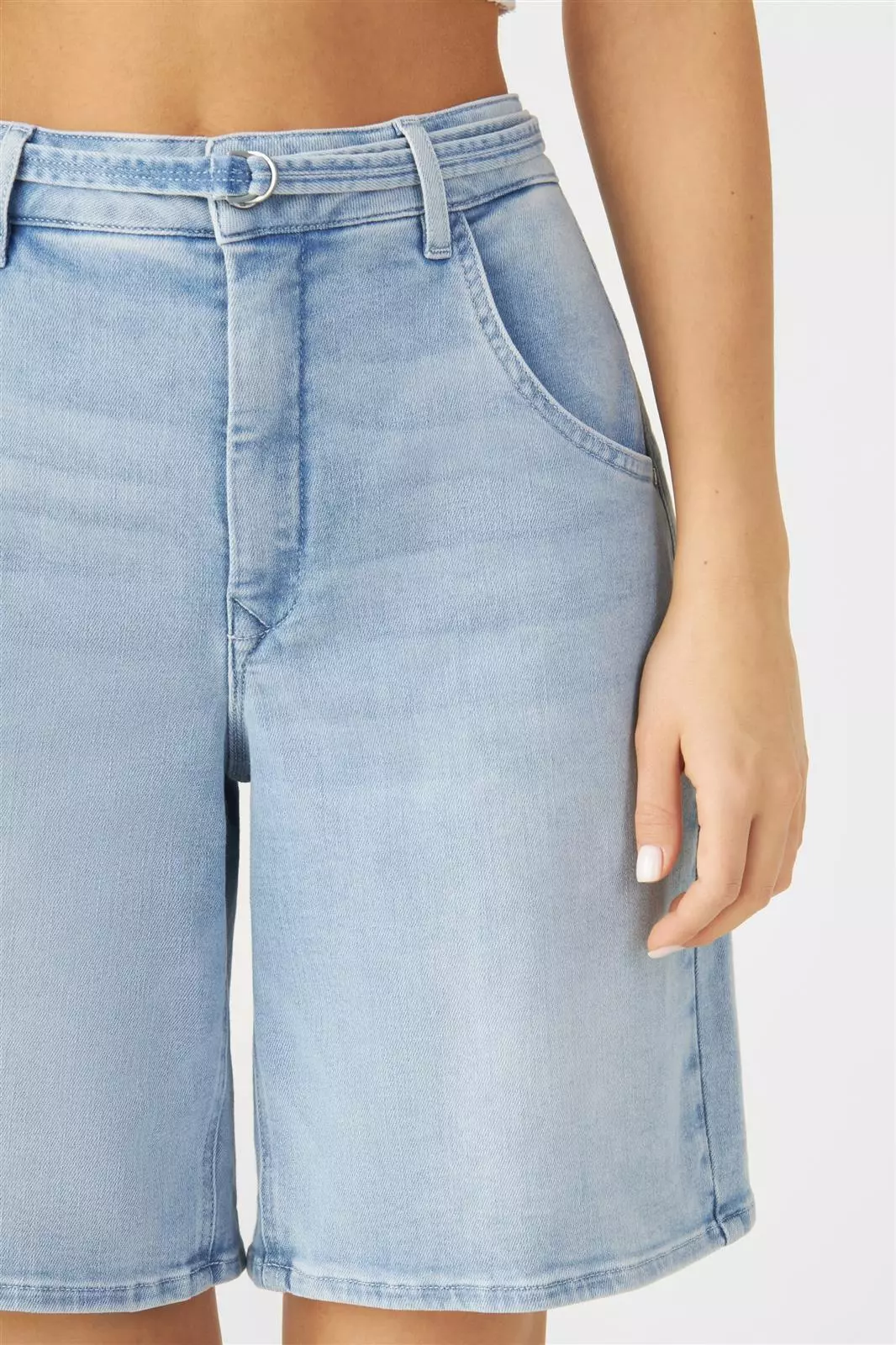 F01-0601_BLINKY_Soft_Denim_Shorts_W27_Light_Blue_200_026.jpg Jeans-Shorts Soft Denim Modell: Blinky