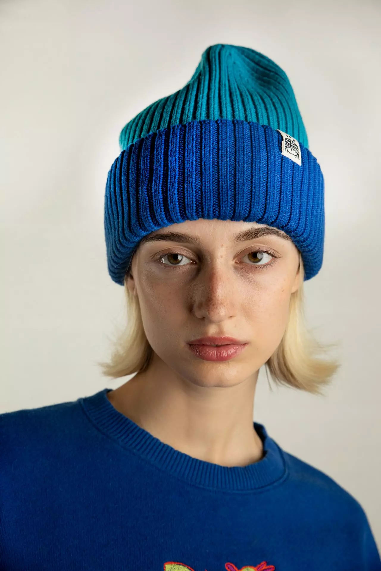 Strickmütze Modell: Block