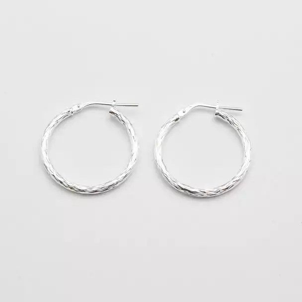 Kreole_ShinyHoop_silber_608x608 Kreolen Modell: Shiny Hoop