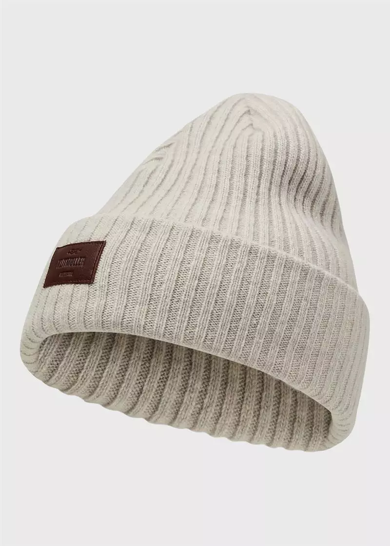 Heavy Rib Beanie Merinowolle