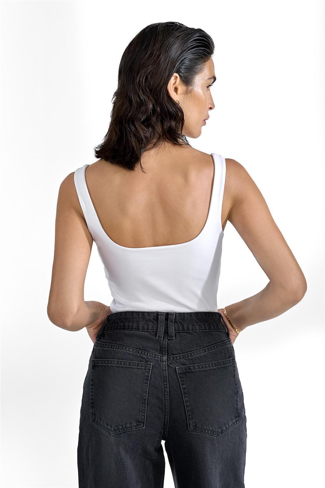 Unterhemd Modell: Tank Scoop Back GOTS