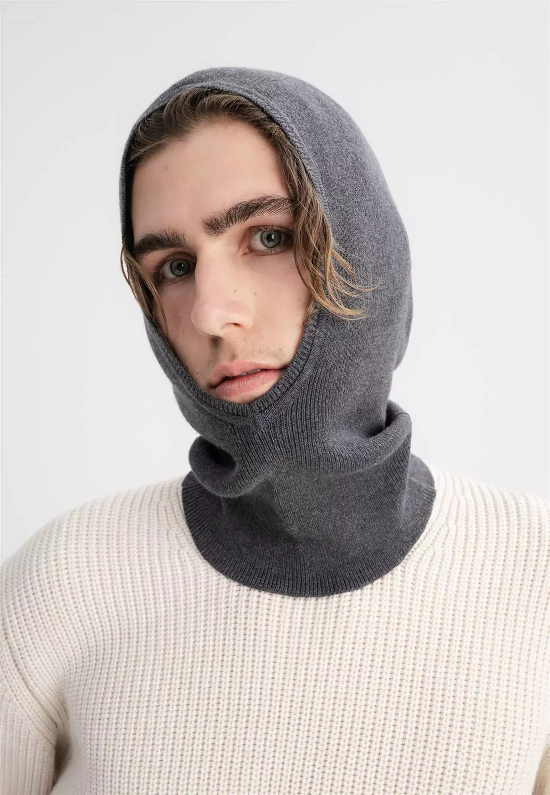 Feinstrick-Balaklava Modell: Charvi GOTS