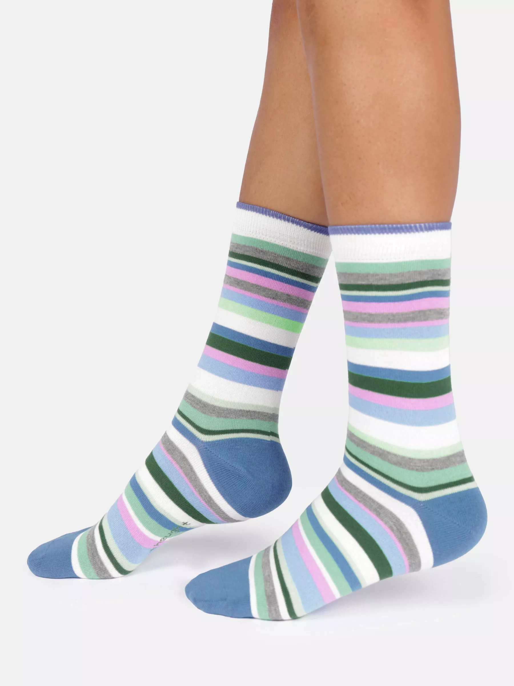 Socken Modell: Colourful Stripes