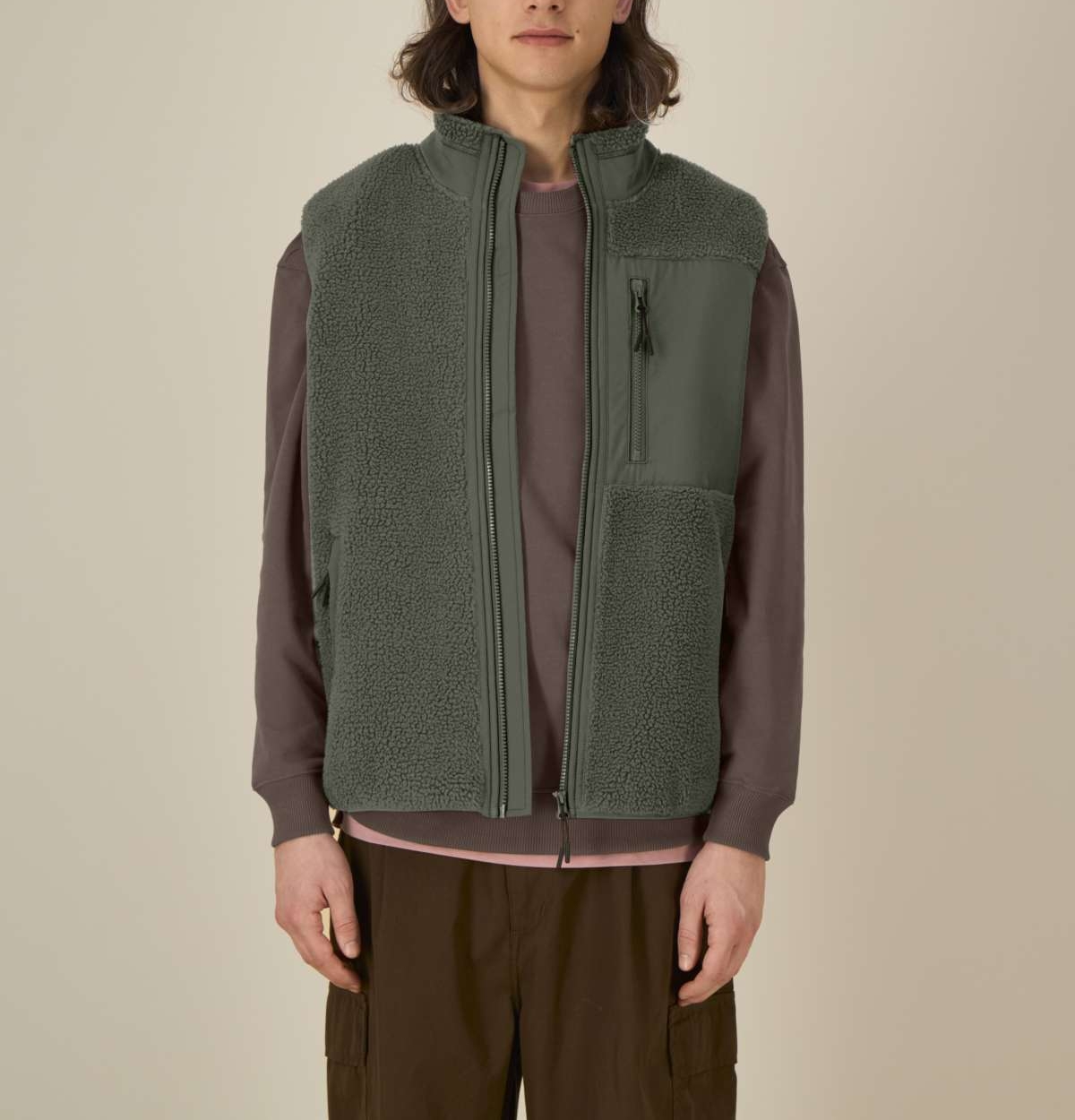 Fleece-Weste Modell: Lin
