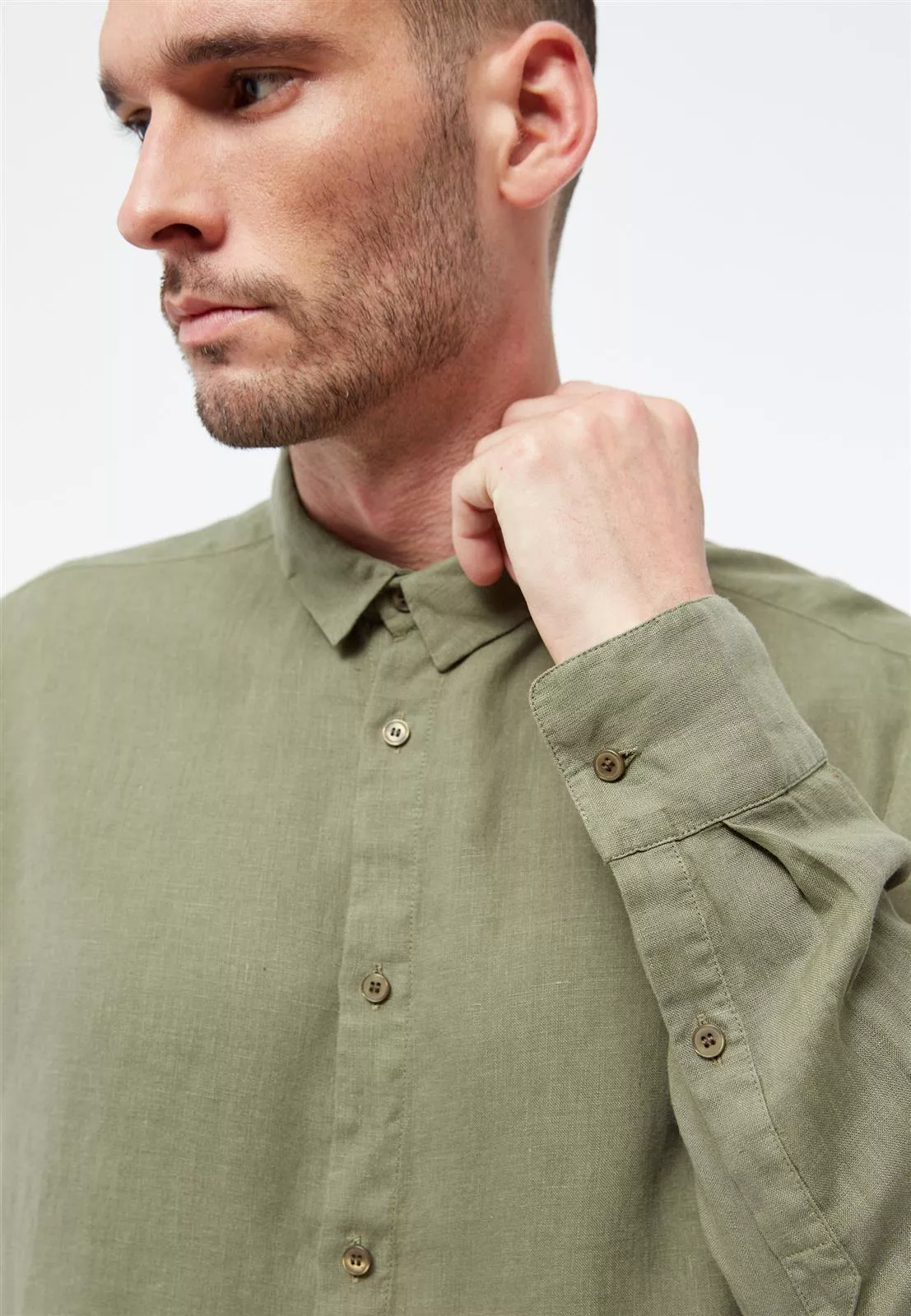 Leinen Hemd Modell: Kent